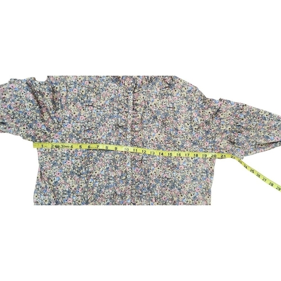 Walter Baker Women's Adriana Long Sleeve Floral Dress Boho style Size  10 - Picture 11 of 12